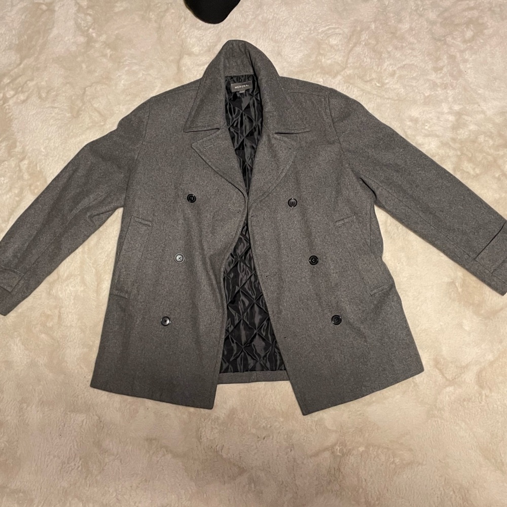 MERONA wool pea coat Double Breasted - EXCELLENT condition.